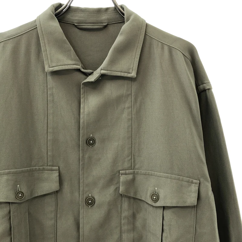 Kaptain Sunshine / キャプテンサンシャイン | 2026SS | Military Shirt Jacket / コットン ミリタリーシャツジャケット | 3 | メンズ