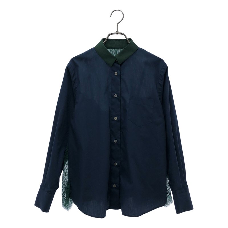 sacai / サカイ | レース シャツ_長袖 13-01780 | 2 | レディース