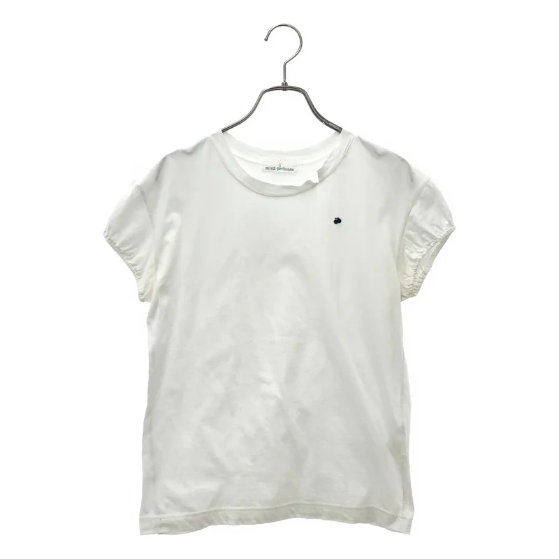 mina perhonen / ミナペルホネン | pika / ちょうちょ クルーネック Tシャツ カットソー | 36 | レディース