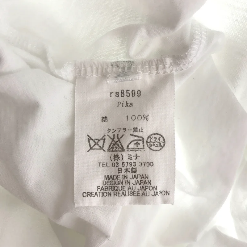 mina perhonen / ミナペルホネン | pika / ちょうちょ クルーネック Tシャツ カットソー | 36 | レディース