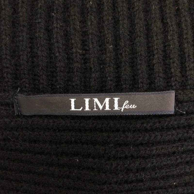 LIMI feu / リミフゥ | 2025AW | 2-WAY SCARF リブニット スカーフ |