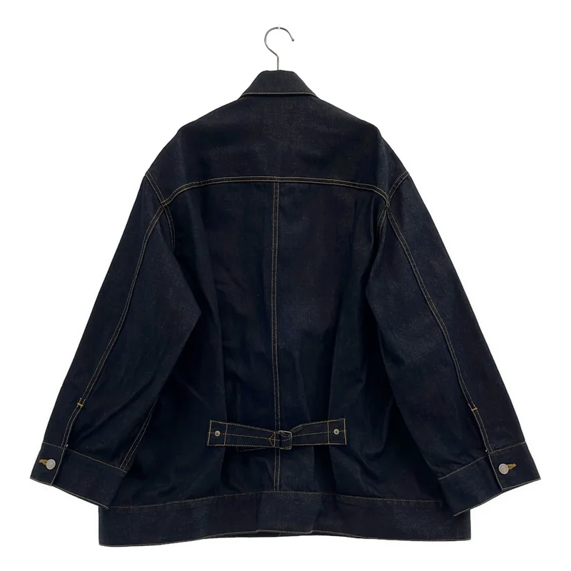 beautiful people / ビューティフルピープル | selvedge denim big blouson セルヴィッチデニムビッグブルゾン | 38 | レディース