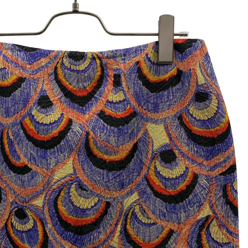 DRIES VAN NOTEN / ドリスヴァンノッテン | 刺しゅう 総柄 タイトスカート | 34 | レディース