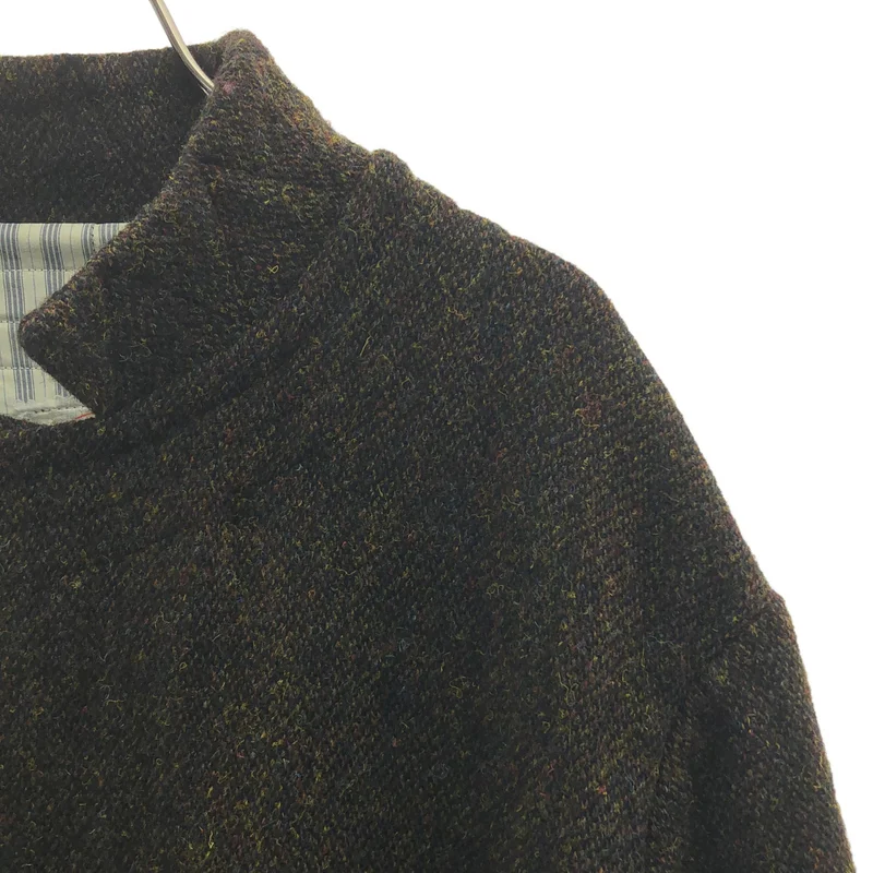 Chez VIDALENC / シェヴィダレンク | HARRIS TWEED ウール100% ロングコート | 2 | メンズ
