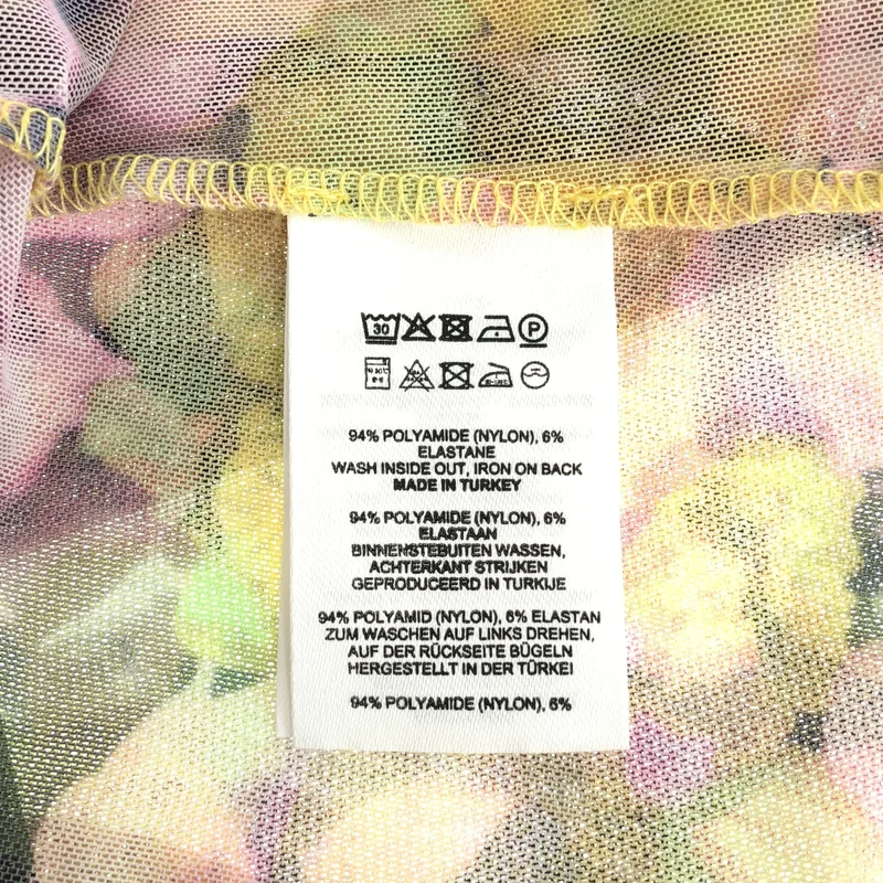 DRIES VAN NOTEN / ドリスヴァンノッテン | 2023SS | セカンドスキン プリント 総柄 トップス シャツ | L | レディース