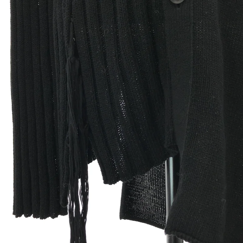 YOHJI YAMAMOTO POUR HOMME / ヨウジヤマモトプールオム | 2025SS | アシンメトリーロングカーディガン | 3 | メンズ