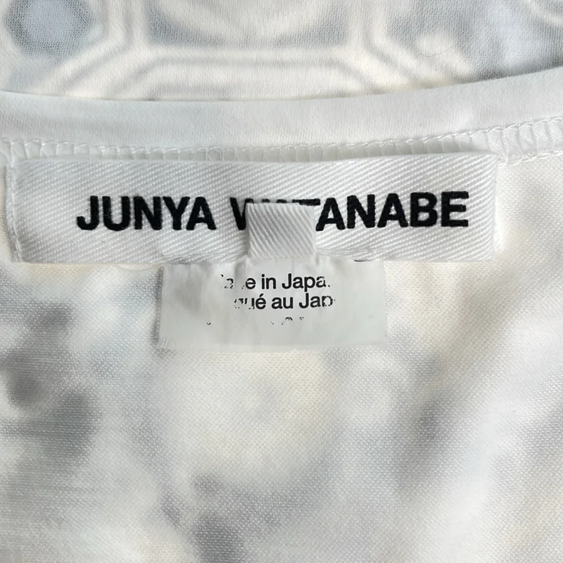 JUNYA WATANABE / ジュンヤワタナベ | 2022SS | コットン プリント切替 カットソー | M | レディース
