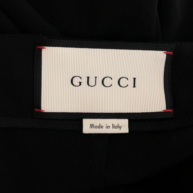 GUCCI / グッチ | 2016年製 | コットン シェリーライン サイドジップパンツ | 44 | メンズ