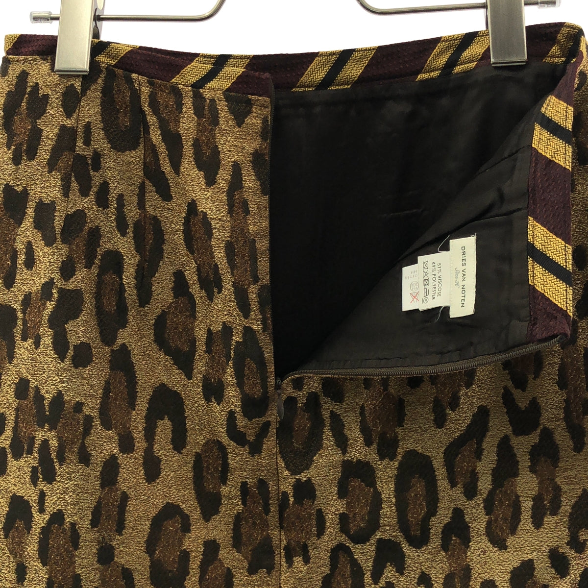 DRIES VAN NOTEN / ドリスヴァンノッテン | レオパード ジャガード