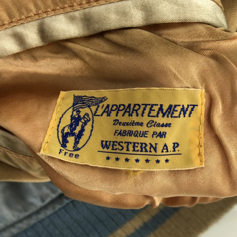 L'Appartement / アパルトモン | STAMMBAUM / ヴィンテージ加工 リバーシブル スカジャン ジャケット | XS | レディース