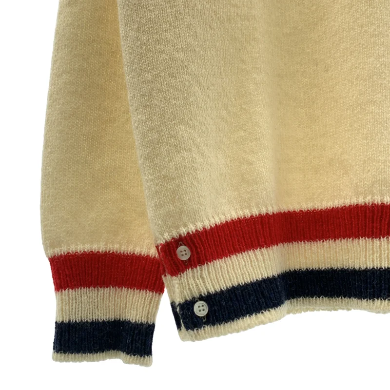 THOM BROWNE / トムブラウン | ウール ボートネック ニット | 40 | レディース