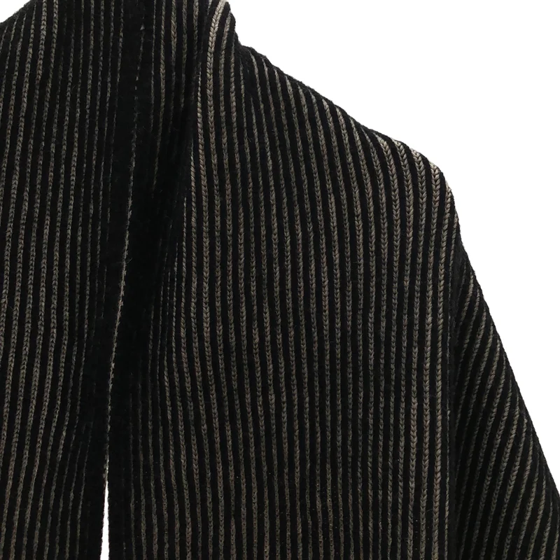 MM6 Maison Margiela / エムエムシックスメゾンマルジェラ | 2024AW | ダメージ加工 リブ マフラー |