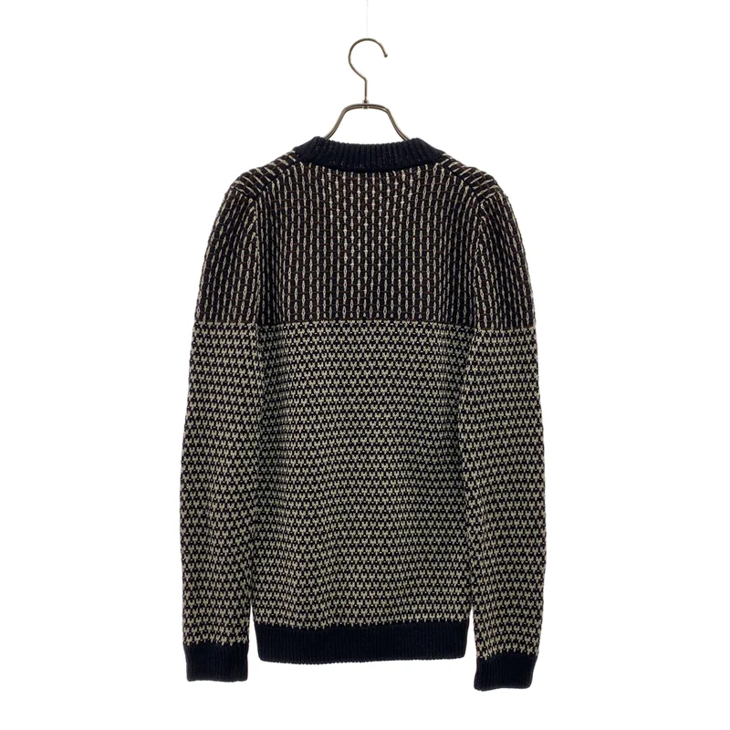 BOTTEGA VENETA / ボッテガヴェネタ | 2012SS | コットン ジャガード Vネック カーディガン | 46 | メンズ