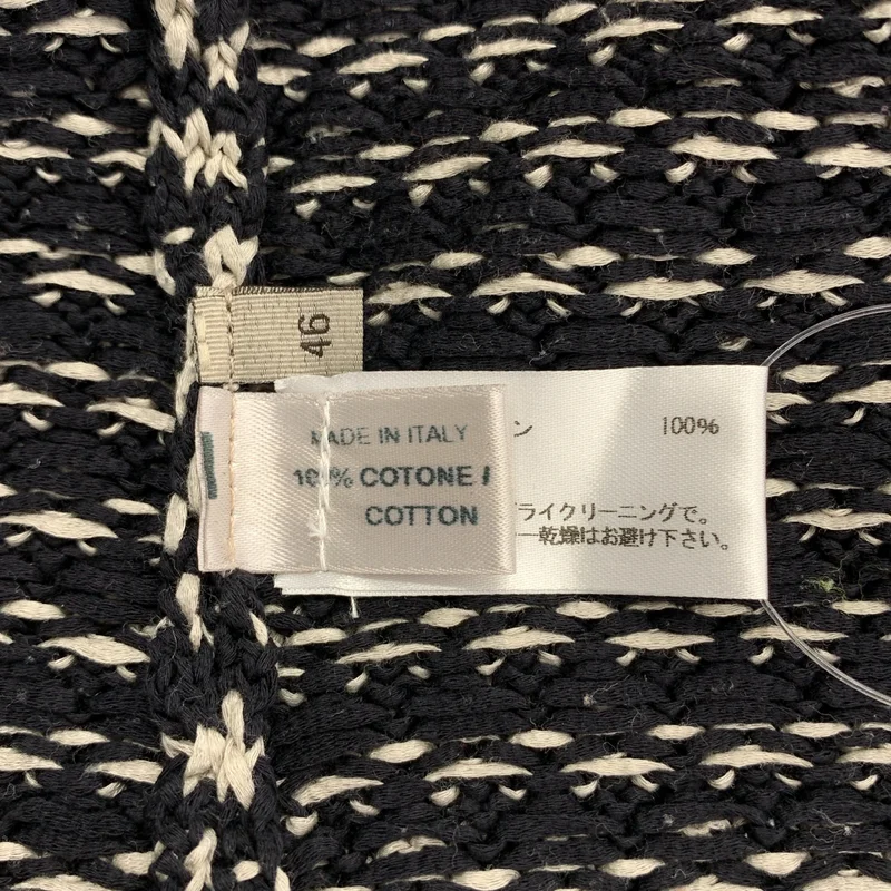BOTTEGA VENETA / ボッテガヴェネタ | 2012SS | コットン ジャガード Vネック カーディガン | 46 | メンズ