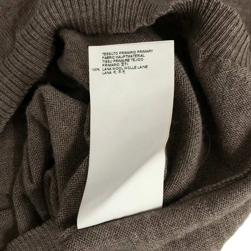 MM6 Maison Margiela / エムエムシックスメゾンマルジェラ | 2016AW | アシンメトリースリーブ Vネック ニット ワンピース | S | レディース