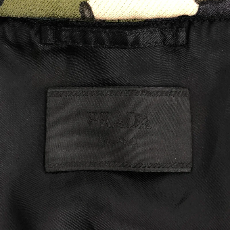 PRADA / プラダ | カモフラージュ柄 ダブルブレスト コート | 44 | メンズ