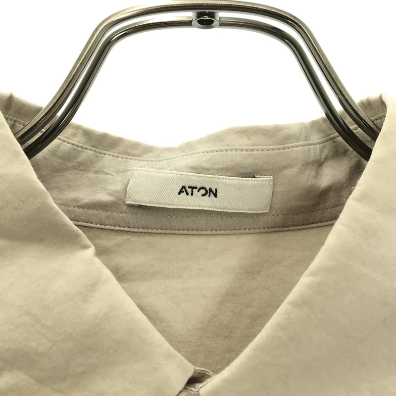 ATON / エイトン | SUVIN BROAD STANDARD SHIRT / スービンブロード スタンダードシャツ | 2 | レディース