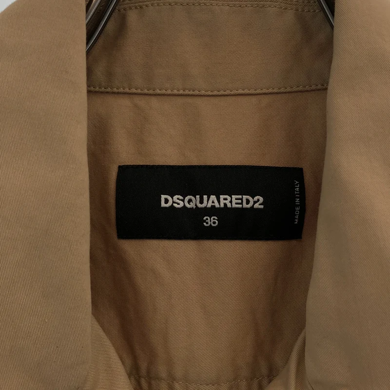 DSQUARED2 / ディースクエアード | フリル シャツ_半袖 | 36 | レディース