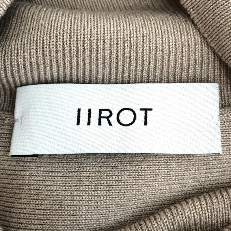 IIROT / イロット | Wool Silk Turtle Knit タートルネックニット | F | レディース