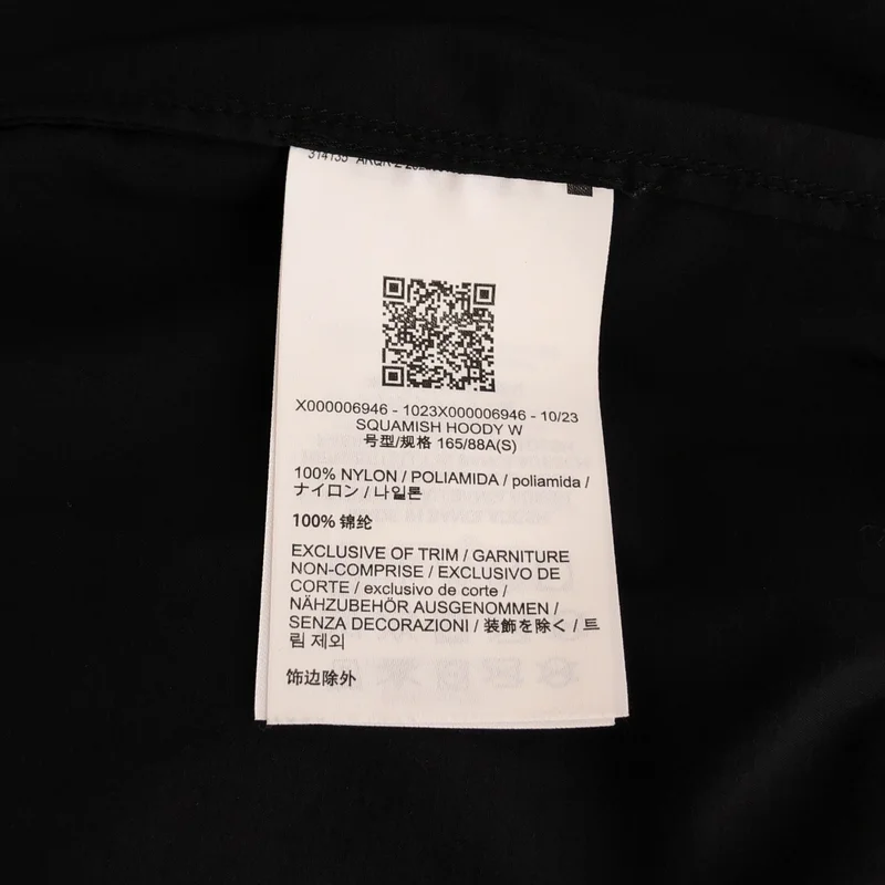 ARC'TERYX / アークテリクス | SQUAMISH HOODY W / スコーミッシュ フーディ ジャケット | XS | レディース