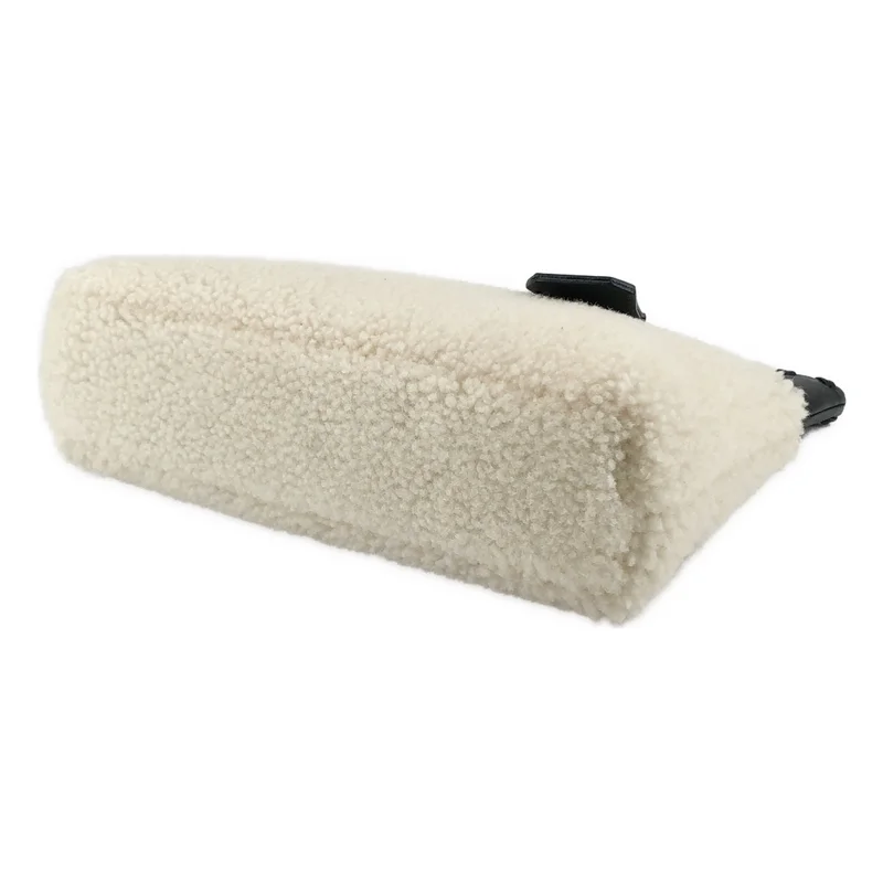 URBAN BOBBY  / アーバンボビー | sheep boa bag / レザー ボア ハンドバッグ |