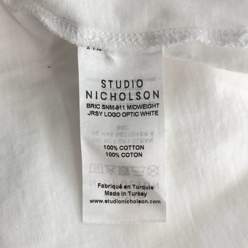 Studio Nicholson / スタジオニコルソン | BRIC クルーネックTシャツ | M | メンズ