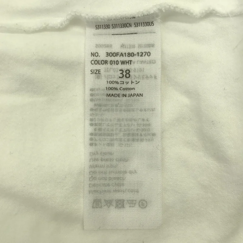 ENFOLD / エンフォルド | オーバーシルエット クルーネック カットソー | 38 | レディース