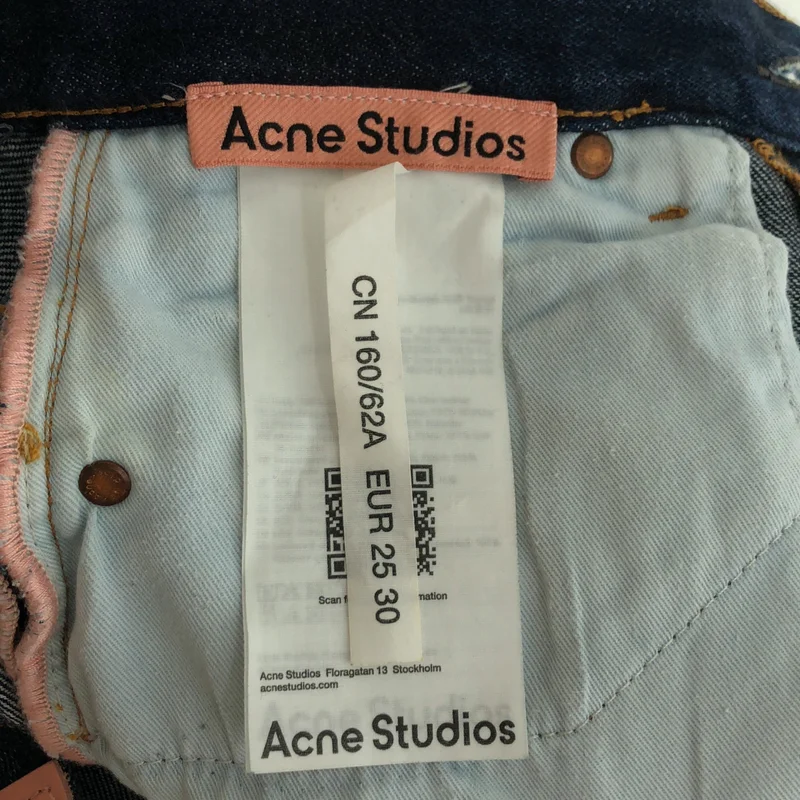 Acne Studios / アクネストゥディオズ | 2022年製 | 2022 ワイドデニムパンツ | 25 | レディース