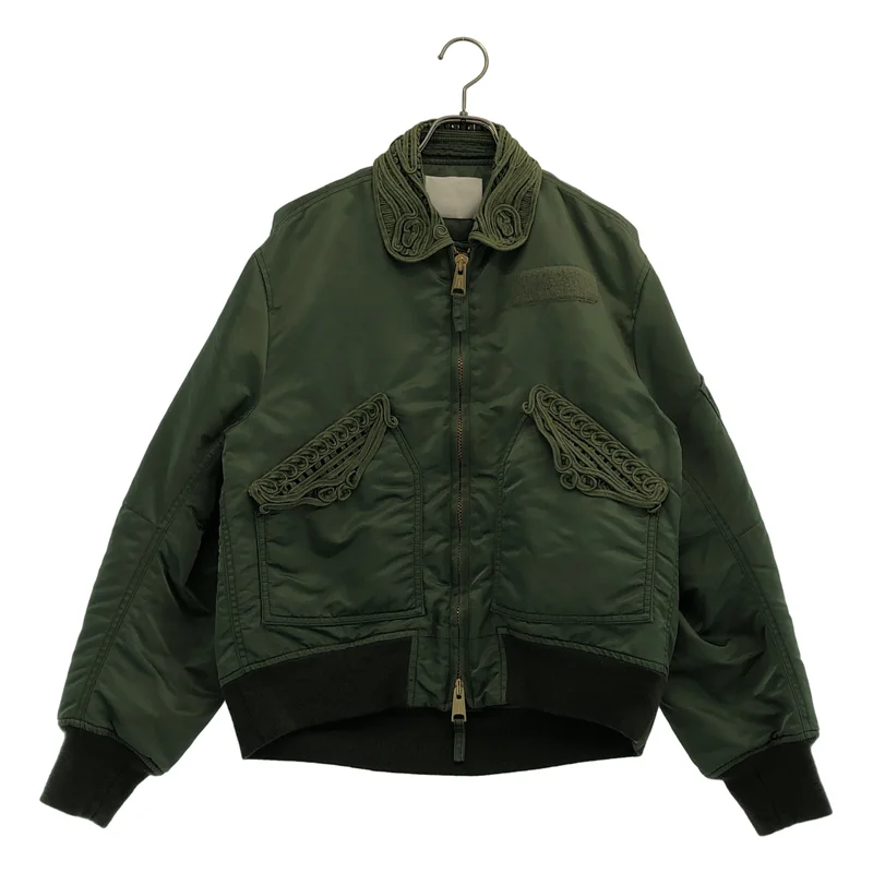 Mame Kurogouchi / マメクロゴウチ | Cording Embroidered Flight Jacket ジャケット | 2 | レディース