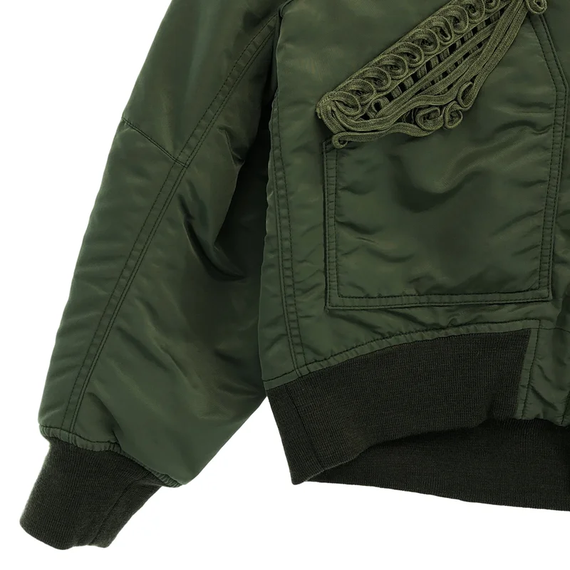 Mame Kurogouchi / マメクロゴウチ | Cording Embroidered Flight Jacket ジャケット | 2 | レディース