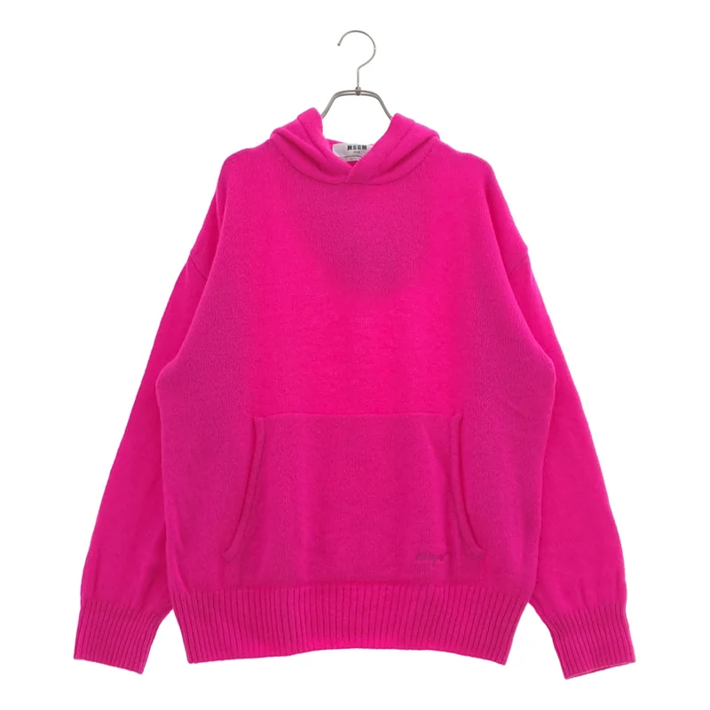MSGM / エムエスジーエム | ウール カシミヤ ニットパーカー | XS | レディース