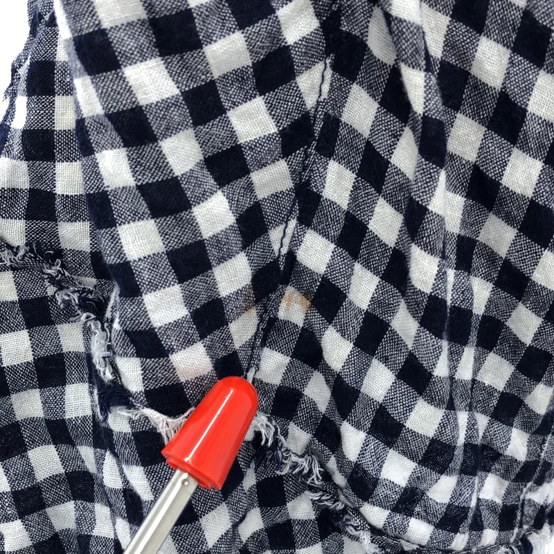 tricot COMME des GARCONS / トリココムデギャルソン | チェック シャツ_半袖 TS-B021 | M | レディース