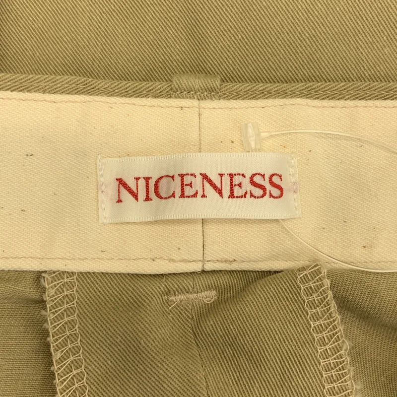 NICENESS / ナイスネス | 2025SS | MAHER CHINO SUMMER SHORTS チノ ショートパンツ | L | メンズ