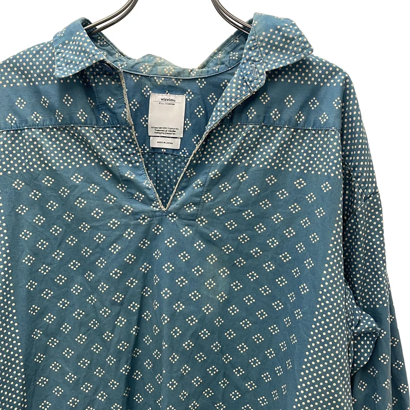 visvim / ビズビム | ERCHIEF DOTS TUNIC SHIRT スキッパーシャツ | 2 | メンズ
