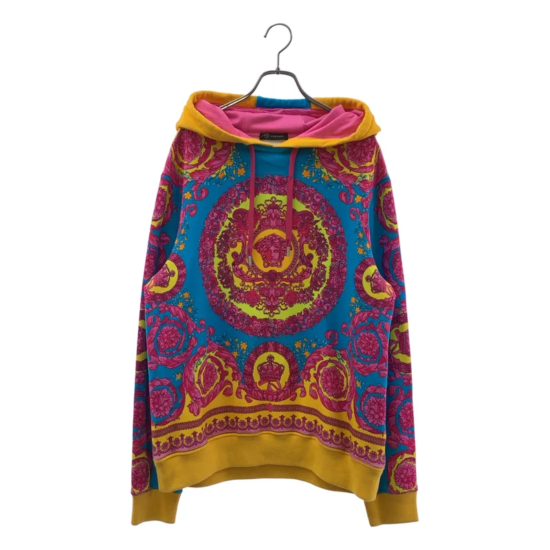 VERSACE / ヴェルサーチ | バロック プルオーバー パーカー | L | メンズ