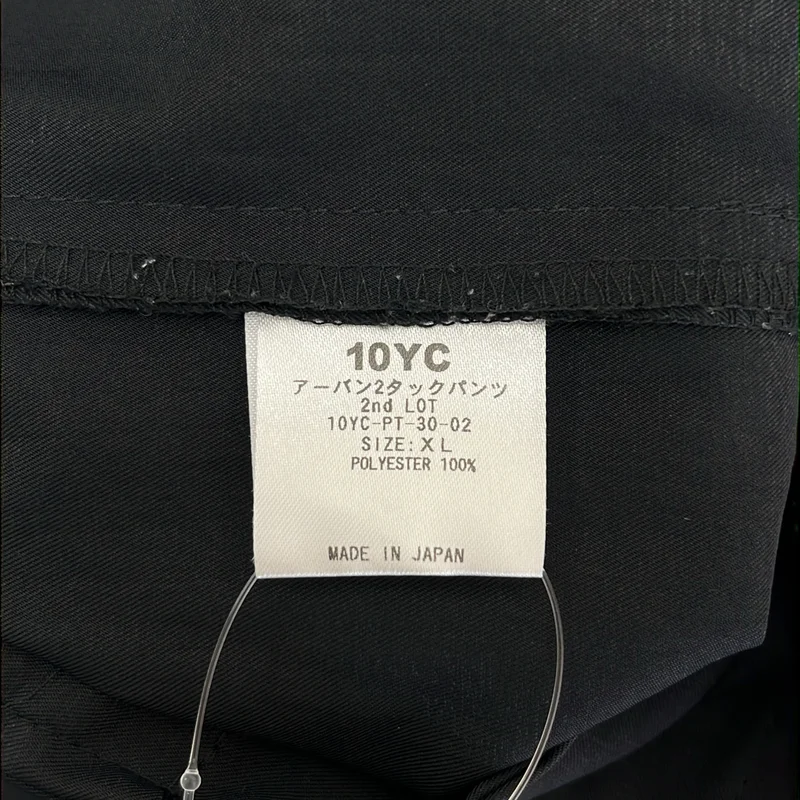 10YC / テンワイシー | 2タック ワイドパンツ | XL | メンズ