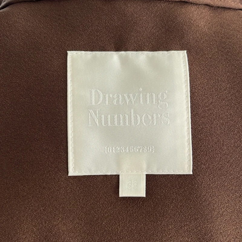 Drawing Numbers / ドローイングナンバーズ | シルキーダブルクロス クロップドシャツ | 38 | レディース