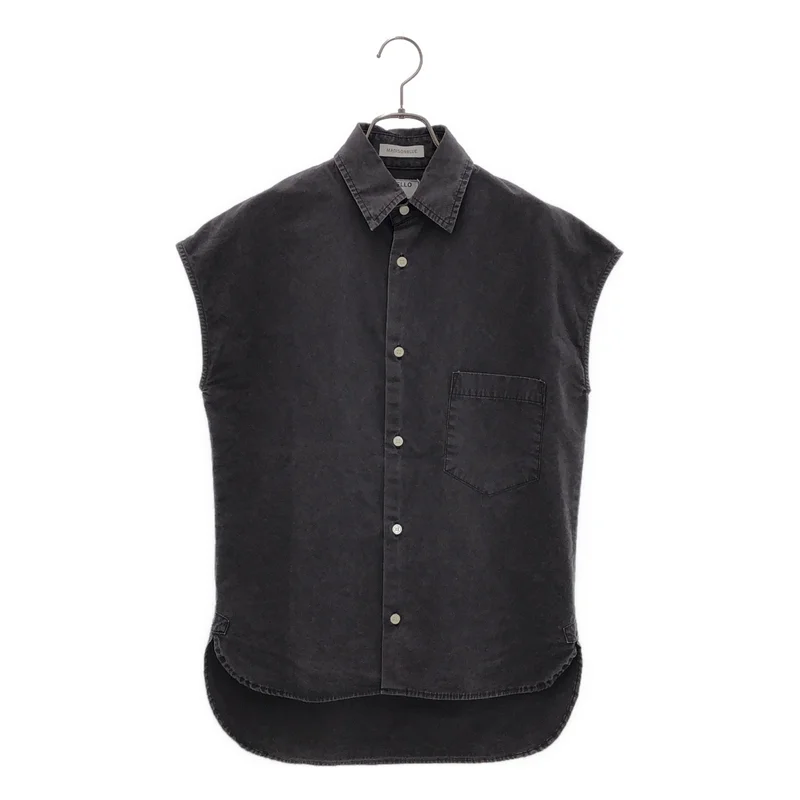 MADISON BLUE / マディソンブルー | 2025SS | SLEEVELESS J.B WASHED OUT ノースリーブシャツ | 0 | レディース