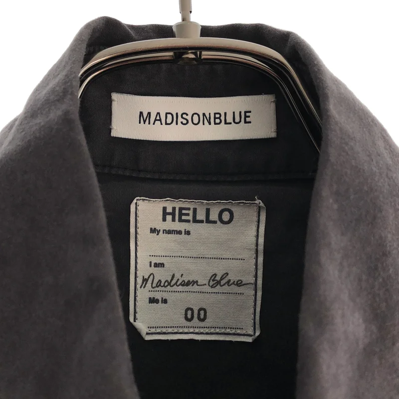 MADISON BLUE / マディソンブルー | 2025SS | SLEEVELESS J.B WASHED OUT ノースリーブシャツ | 0 | レディース