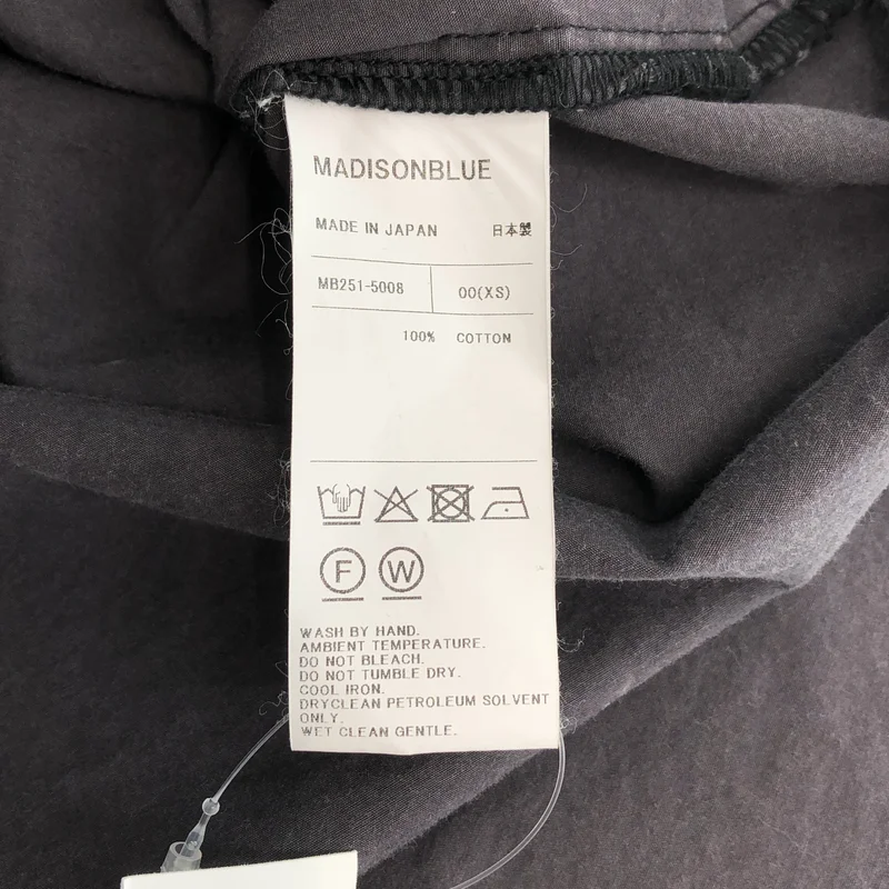 MADISON BLUE / マディソンブルー | 2025SS | SLEEVELESS J.B WASHED OUT ノースリーブシャツ | 0 | レディース