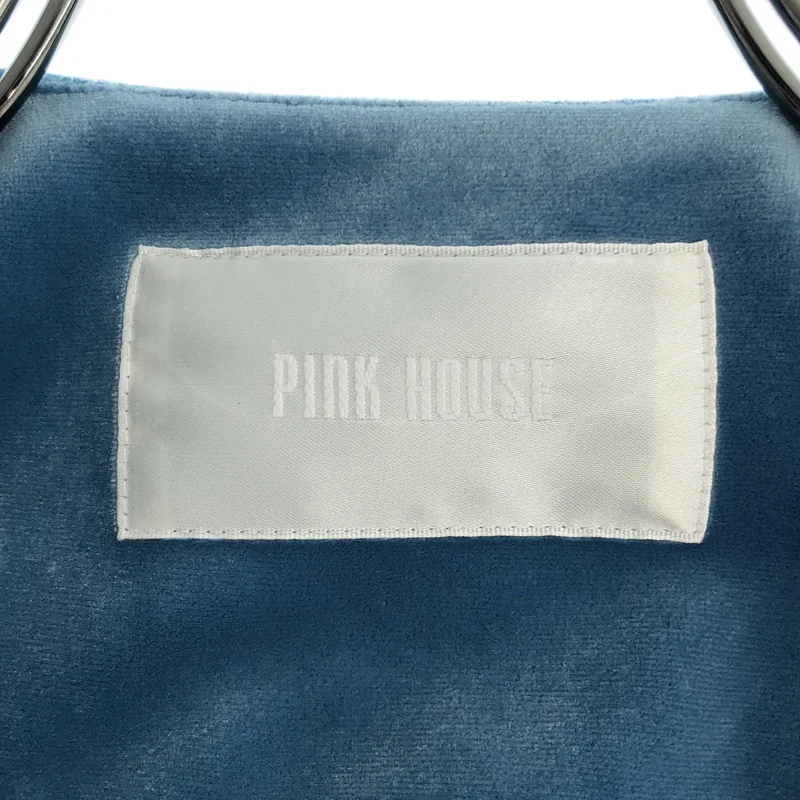 PINK HOUSE / ピンクハウス | エコファー リボン付き ライトジャケット | 4 | レディース