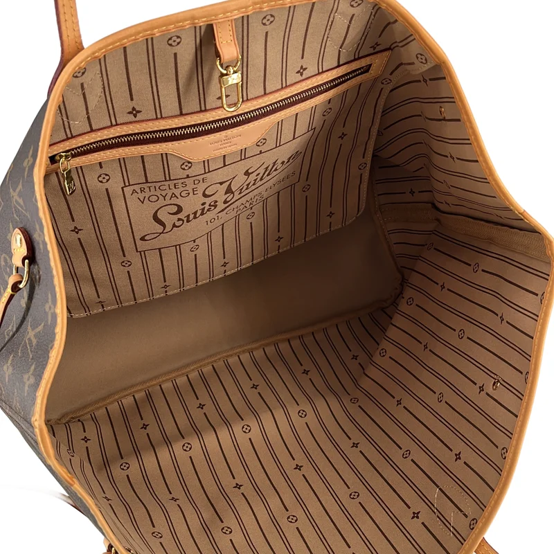 Louis Vuitton / ルイヴィトン | M40156 / ネヴァーフルMM レザー モノグラム トートバッグ |