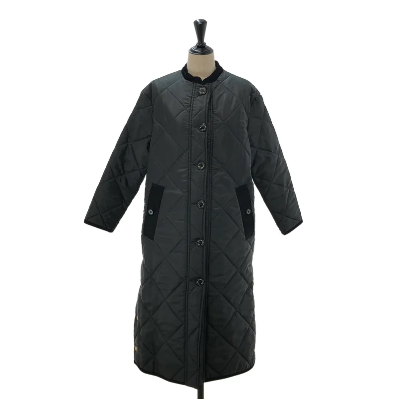 MACKINTOSH / マッキントッシュ | マオカラー キルティング ロングコート | 6 | レディース