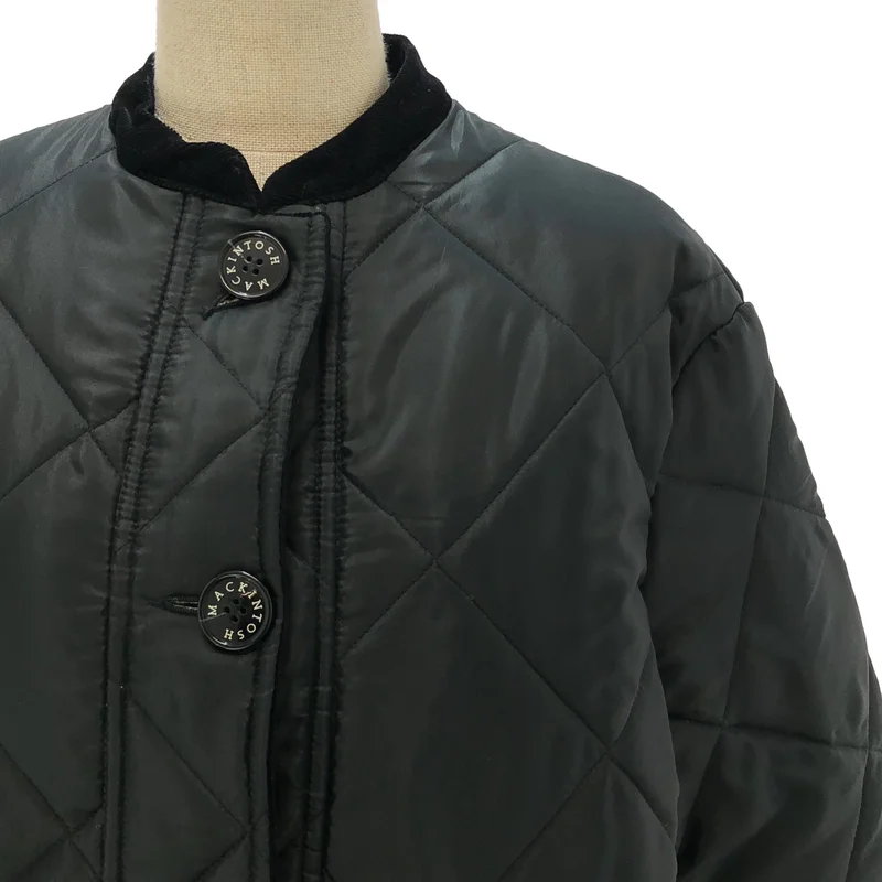 MACKINTOSH / マッキントッシュ | マオカラー キルティング ロングコート | 6 | レディース