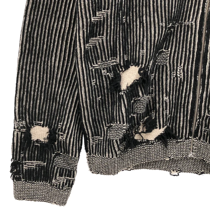 MM6 Maison Margiela / エムエムシックスメゾンマルジェラ | 2024AW | ニット ジャケット SH2AM0016 M13076 | XL | メンズ