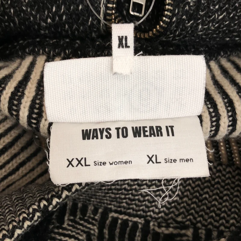 MM6 Maison Margiela / エムエムシックスメゾンマルジェラ | 2024AW | ニット ジャケット SH2AM0016 M13076 | XL | メンズ