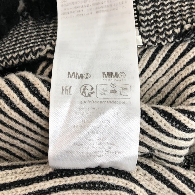 MM6 Maison Margiela / エムエムシックスメゾンマルジェラ | 2024AW | ニット ジャケット SH2AM0016 M13076 | XL | メンズ