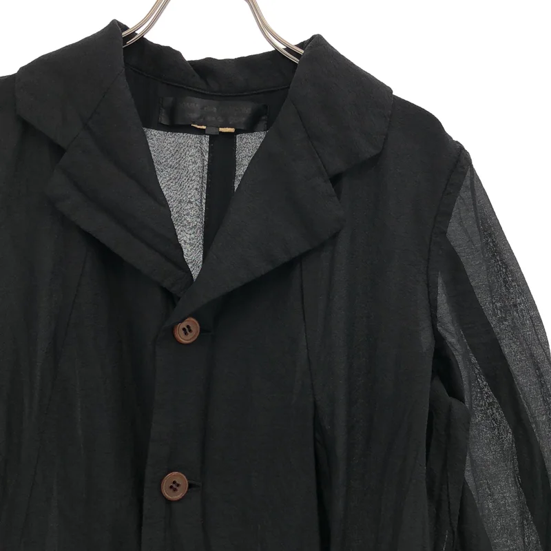 COMME des GARCONS COMME des GARCONS / コムコム | 2021SS | 製品加工 ロングジャケット | M | レディース