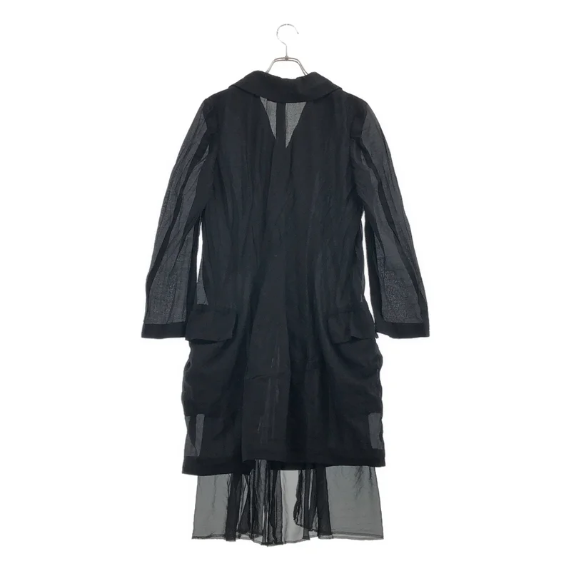 COMME des GARCONS COMME des GARCONS / コムコム | 2021SS | 製品加工 ロングジャケット | M | レディース