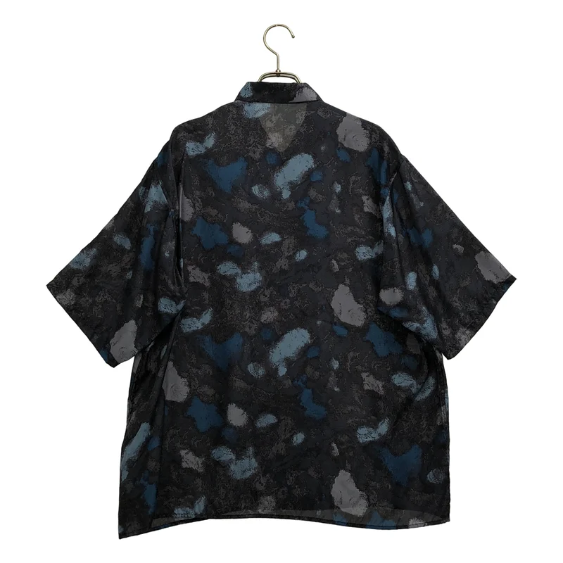 marka / マーカ | 2026SS | SILK OPEN COLLAR S/S SHIRT シルク 総柄オープンカラーシャツ | 2 | メンズ